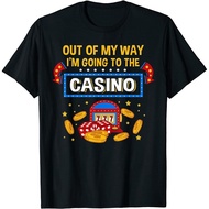 Funny Casino Design For Men Casino Gambler Gambling T-Shirt