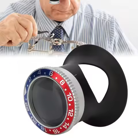 10/20X Optional High multiplier Watch Magnifier 23.4cm Magnifying Glasses Loupe Jewel Watchmaker Rep