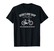 Deebo's Bike Shop for Cyclist You'll Be Knocked The Fuck Out T-Shirt
