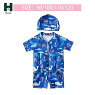 [Homyl] Cartoon Kids Buoyancy Swimsuit, Float Suit 1 Piece Learning Aid Clothing Polyester for Costu