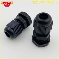 50Pcs IP68 PG7 PG9 PG11 PG13.5 PG16 PG19 PG21 PG25 PG29 Wire CE White Black Waterproof Nylon Plastic