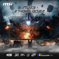 # MSI MAG 274QRF QD E2 Gaming Monitor - 27", WQHD, Rapid IPS, 180Hz, 1ms, Adaptive Sync & DisplayHDR