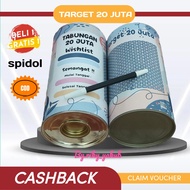 Celengan / Celengan Target / Celengan Target 20 juta get 50 k / Celengan Viral / Celengan Anak-anak 