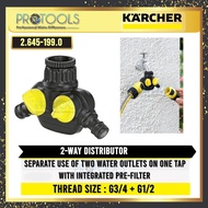 Karcher 2.645-199.0 2-Way Tap Adapter (G3/4,G1/2)
