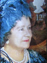 英國皇室郵票-1980年英國慶祝皇太后80歲壽辰紀念郵票