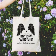 Acotar Canvas Tote Bags - Foldable, Durable | Perfect for Travel & College Lifestyle