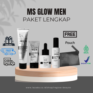 MS GLOW FOR MEN PAKET LENGKAP ORIGINAL MSGLOW SKINCARE BPOM SKINCARE WAJAH PRIA UNTUK WHITENING MENC