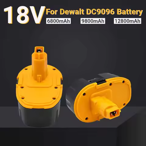 DC9096 18V 12800mAh Ni-MH Power Tool for Dewalt DC9096 DE9039 DE9095 DW9098 DE9503 DW9096 Replacemen