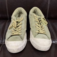 NIKE ALL COURT PREMIUM LOW TZ 沙皮狗 麂皮 草綠色 芥末綠 綠色 US12 30號