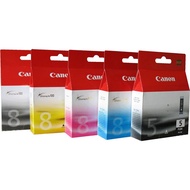 CANON PGBK 5 (BLACK) | CLI 8 (BLACK | CLI 8 (CYAN) | CLI 8 (MAGENTA) | CLI 8 (YELLOW) [NO BOX] [WARR