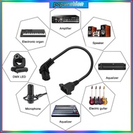 POP IEC320 C14 to C13 Extension Cord C14 with Screw Holes C13 Female to C14 Male