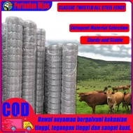 Pagar Cyclone Griplock 30/50meter 4/5Kaki Pagar Kambing Cyclone Fence Galvanised Pagar Cyclone Pagar