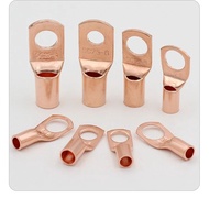 10/50/100pcs Copper Lug Ring Wire Connectors Bare Cable Electric Crimp Terminal SC6-5 SC10-10 SC16-1