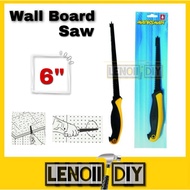 6" Wall Board Saw for Cutting Plaster Ceiling Gypsum Drywall Wood Partition Wall Board Hand Saw Gergaji Siling Kapur