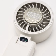 (包SF) 2026年全新米色Toffy HFN9-CPK Handheld Fan 日本冷感手提電風扇(Type C叉電)