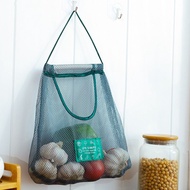 Kitchen Vegetables Mesh Storage Bag Garlic Onion Ginger Potato Net Storage Hanging Bag Thermomix Accessories