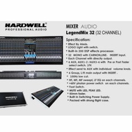 US698 Mixer Audio Hardwell Legendmix32 Original Mixing Legendmix 32 Ch