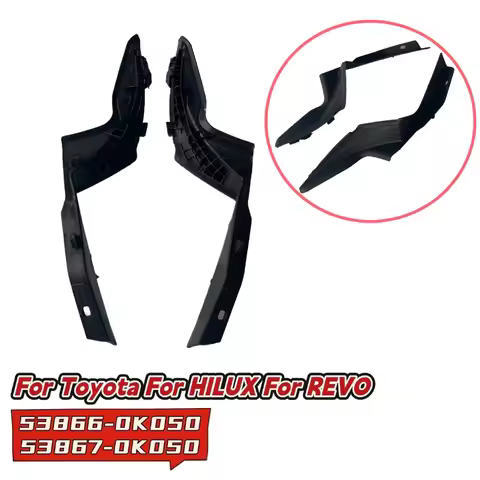 Car Front Windshield Wiper Side Cowl Extension Trim Cover for Toyota for HILUX for REVO 2015-2017 53