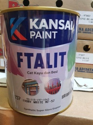 CAT FTALIT KAYU &amp; BESI IVORY WHITE  KF -157 1kg
