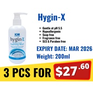 [PharmCare] ICM Hygin X Antibacterial Foaming Wash 200ml Hygin-X Prevent Acne