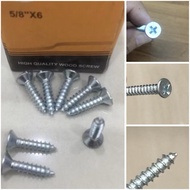 FIT-ELT wood screws 5/s8 x 6 wood screws 5/s8 x 6 wood screws 5/s8"x6 worm bolts wood srew worm Bolt