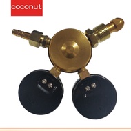 【Coco】Oxygen Pressure Reducer Brass Dual Gauge Guage Tools Welding Regulator Cutting Pressure Gas Meter Reducing