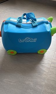 Trunki 兒童行李箱 (藍色) | 放電神器 |  可坐可拖