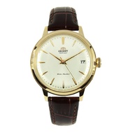 Orient Ladies' Bambino Automatic Brown Leather Strap Watch RA-AC0011S10B