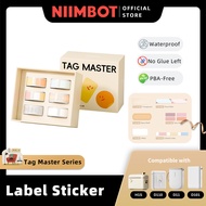 NIIMBOT Tag Master Label Sticker Set 6-roll and 9-roll Pack For D110 / D11 / D101 / H1S Refill Paper