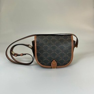 CELINE 老花馬鞍包FOLCO包