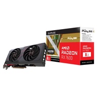 Sapphire Pulse Radeon RX7600 8GB GDDR6 Graphics Card