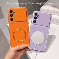 Applicable to Samsung A37 SM-A376U SM-A376U1 SM-A376W SM-A3760  Matte leather case with charging mag