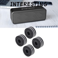 INTERESTING 4PCS Speaker Isolation Feet, Aluminium Alloy 40*22mm Shock Absorbing|Feet, Easy To Insta