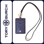 TB Emerson Gantungan ID Card Holder case lanyard navy blue grade original