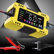 12V 6A Smart Charger Moto Battery Charger for Lead-Acid AGM GEL Batteries