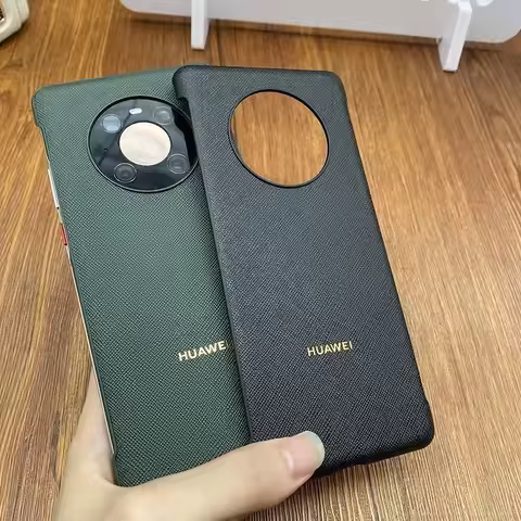 Original Leather Phone Case For HUAWEI Mate 40 30 Pro 5G Slim Shockproof Back Cover Bumper For Mate 