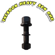 Trailer Fuwa Iso Belakang Wheel Bolt Hub Bolt & Nut Tyre BoltTyre Screw 22mmx128mm Black HD 10A1867 