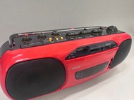 SANYO 紅色_三洋 U4-S12_卡式收音機