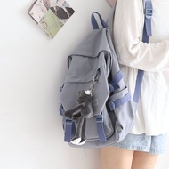 < Backpack > Large-Capacity NR Schoolbag Tooling Large-Capacity Korean Version Backpack Backpack Mid