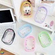 ANEMONE Doll Storage Bag, Zipper Clear 10cm Transparent Doll Bag, Dolls Protector Pouch Display Cart