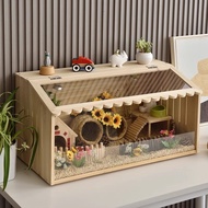 Brooder Box Breeder Box Small Pet transparent Box Home Pets Kotak anak ayam Kotak puyuh Penelur Jepu