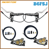 BGFSJ E-Bike Electric Folding Bicycle XT 4 Piston Hydraulic Power Off Disc Brake Oil Pressure Brakes 950/1850mm Four Piston Ultralight HJTYE