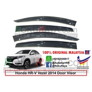 Honda HR-V HRV 2014 AG Malaysia Door Visor (Big 12cm Width)