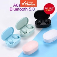 A6s Wireless Bluetooth Noise - Cancelling Mic Handsfree Earbuds