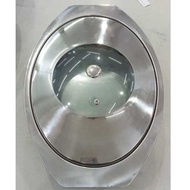 Serving Pot Buffet Food Container Fast Food Dish Stainless Steel/Glamour Fast Food/Fast Food Oval St