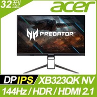 奇異果3C &lt;福利品&gt; acer 32型4K HDR電競螢幕(XB323QK NV) 9805.323QK.301