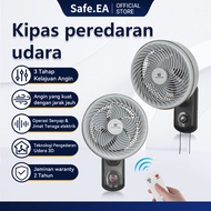 Kipas wall fan 12 inch Kipas peredaran udara Silent dual-purpose air circulation kipas dinding