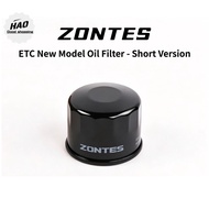 FOR ZONTES 368G V2 368D/E/M/K Oil Filter Accessories 400G 400D/E/M/K Short ETC Oil Filter