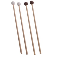 [Finevips1] 2x Marimba Mallets Rubber Head Chime Multipurpose 15.55'' Xylophone Mallet