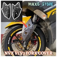 YAMAHA NVX155 V1  NVX 155 V2 VVA AEROX 155 FORK COVER CARBON NVX BODY KIT COVER SET SIDE BODY COVER 
